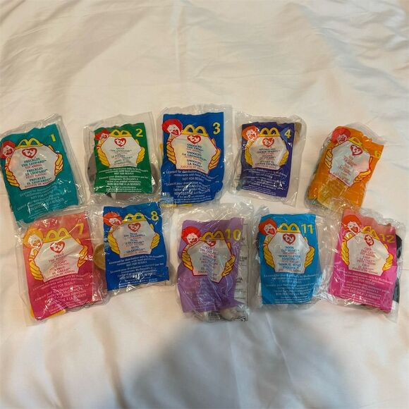1999 McDonald's Ty Teenie Beanie Babies Set (Missing #5) - Picture 1 of 6